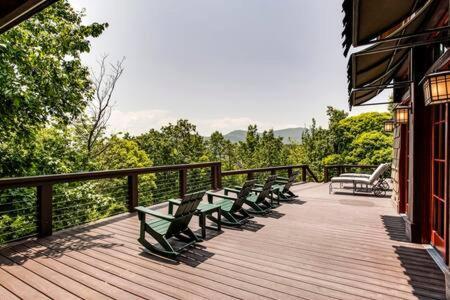 Mountain House Villa Gatlinburg Bagian luar foto